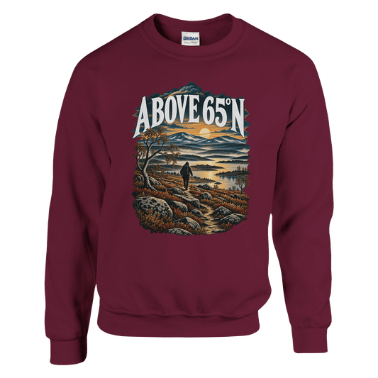 Above 65°N Finnish Hiking - Sweatshirt - Rather Be In Finland