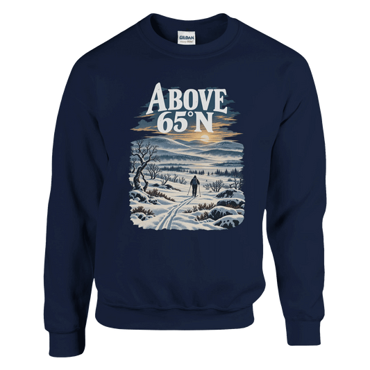 Above 65°N Finnish Skiing - Sweatshirt - Rather Be In Finland