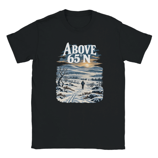 Above 65°N Finnish Skiing - T-shirt - Rather Be In Finland
