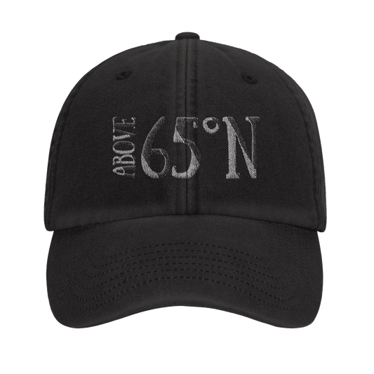 Above 65°N - Vintage Cotton Dad Hat - Rather Be In Finland