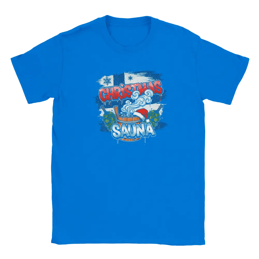 Christmas Sauna - T-shirt - Rather Be In Finland