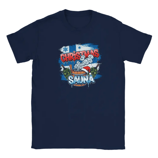 Christmas Sauna - T-shirt - Rather Be In Finland
