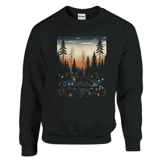 Finnish Midnight Fox - Sweatsihrt - Rather Be In Finland