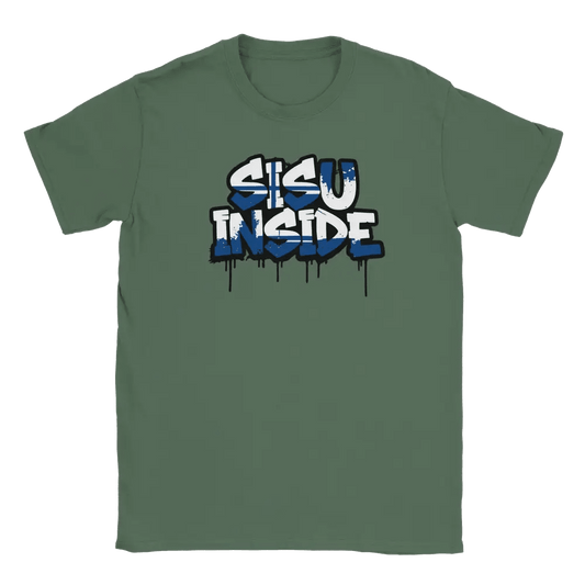 Finnish SISU Inside - T-shirt - Rather Be In Finland