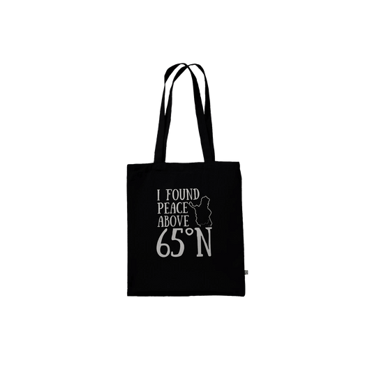 I Found Peace Above 65°N - Premium Tote Bag - Rather Be In Finland
