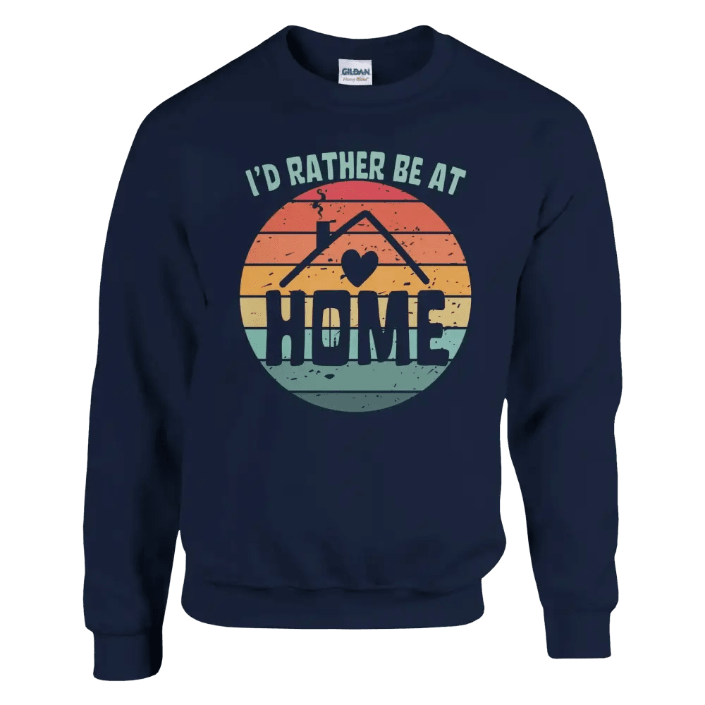 I'd Rather Be At Home - Sweatshirt - Rather Be In Finland