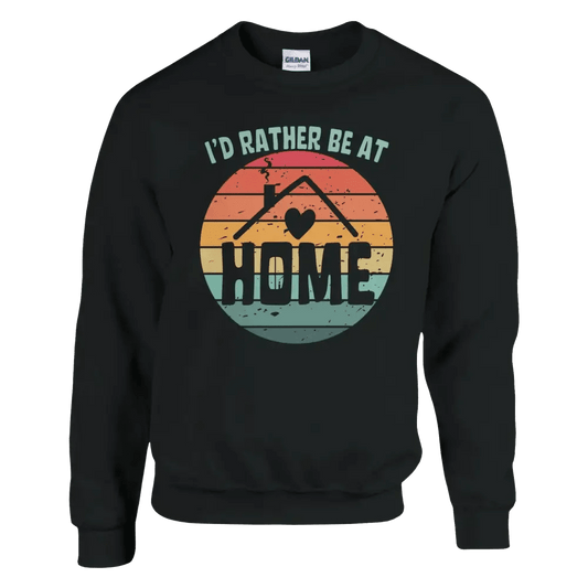 I'd Rather Be At Home - Sweatshirt - Rather Be In Finland