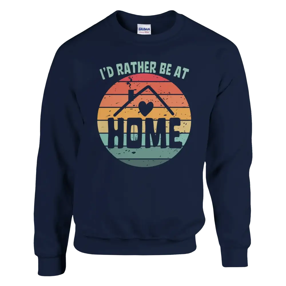 I'd Rather Be At Home - Sweatshirt - Rather Be In Finland