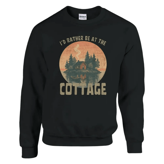 I'd Rather Be At The Cottage 5 - Sweatshirt - Rather Be In Finland