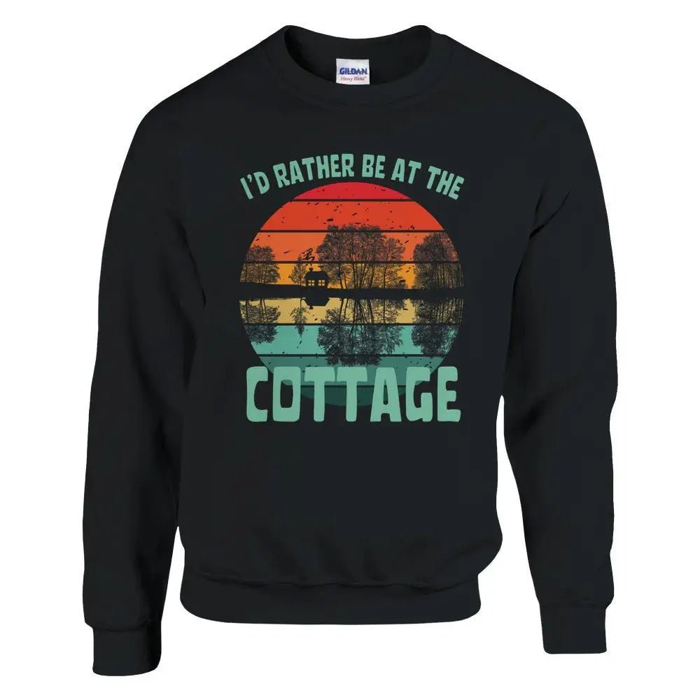 I'd Rather Be at the Cottage - Sweatshirt - Rather Be In Finland