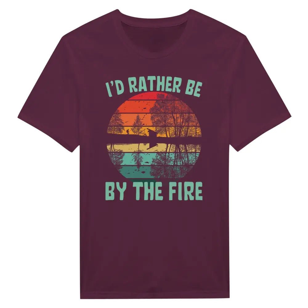 I'd Rather Be By The Fire - T-Shirt - Rather Be In Finland