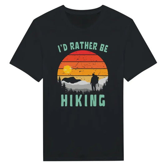 I'd Rather Be Hiking 2 - T-Shirt - Rather Be In Finland
