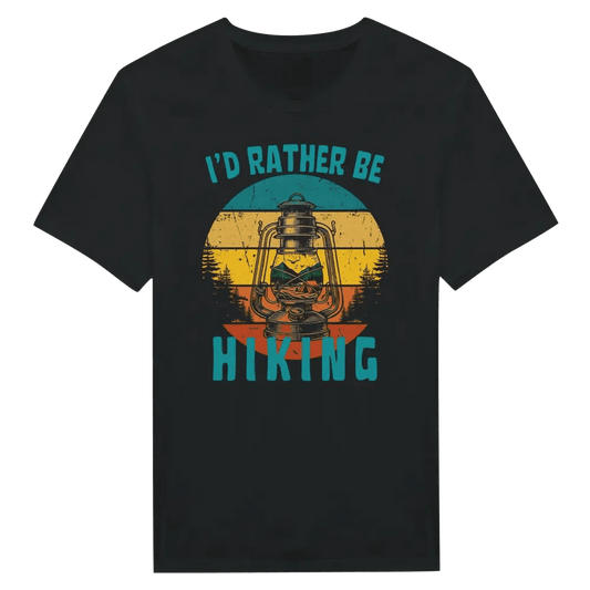 I'd Rather Be Hiking 3 - T-Shirt - Rather Be In Finland