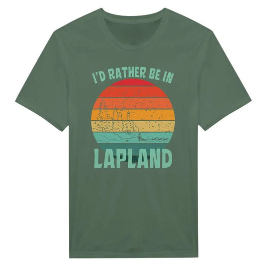 I'd Rather Be In Lapland 2 - T-Shirt - Rather Be In Finland