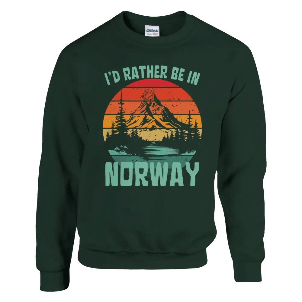 I'd Rather Be In Norway - Sweatshirt - Rather Be In Finland