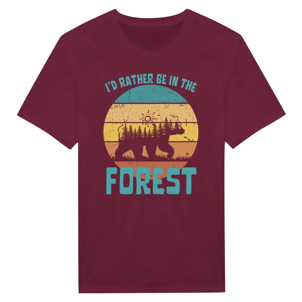 I'd Rather Be In The Forest 6 - T-shirt - Rather Be In Finland