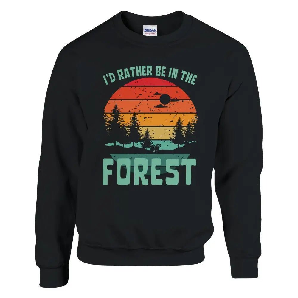 I'd Rather Be In The Forest With Wildlife - Sweatshirt - Rather Be In Finland