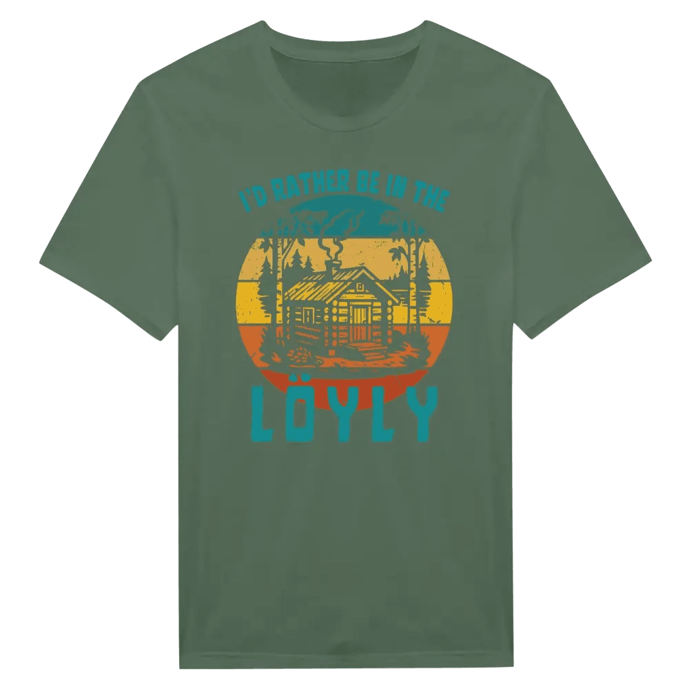 I'd Rather Be In The Löyly 2 - T-shirt - Rather Be In Finland