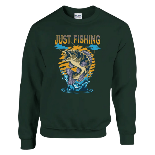 Just Fishing - Sweatshirt - Rather Be In Finland