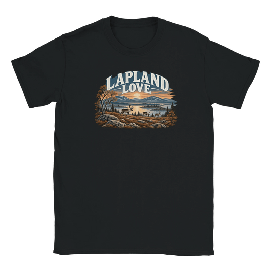 Lapland Love Finnish Reindeer - T-shirt - Rather Be In Finland