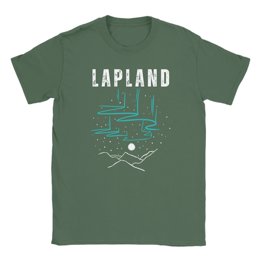 Lapland Northern Lights - T-shirt - Rather Be In Finland