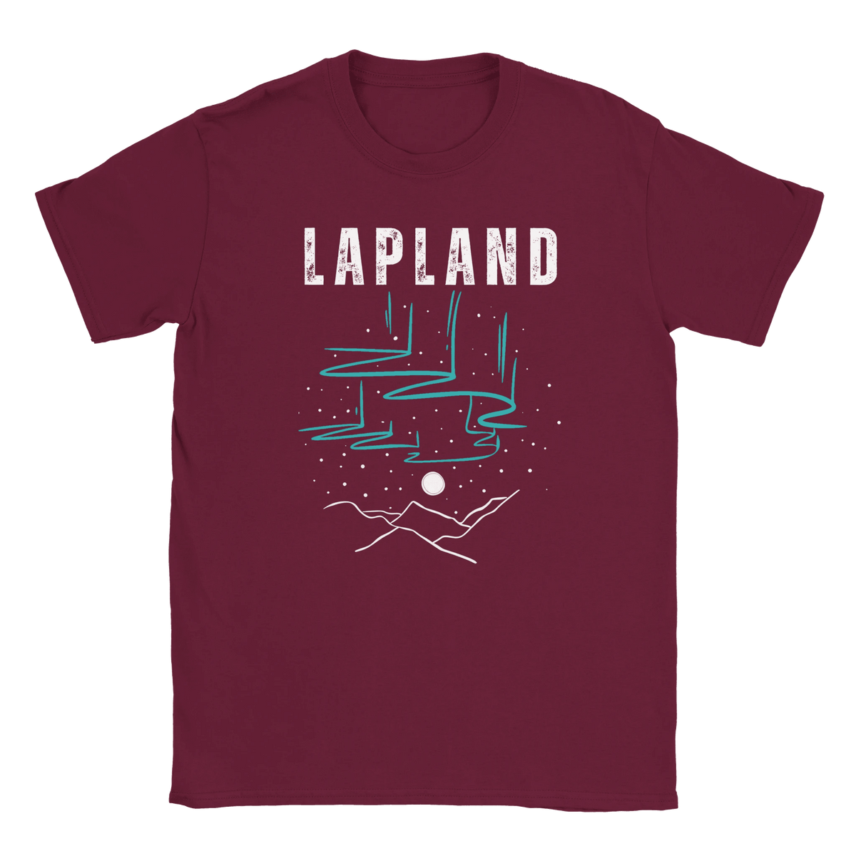 Lapland Northern Lights - T-shirt - Rather Be In Finland