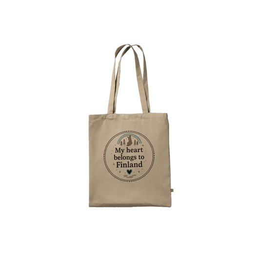 My Heart Belongs to Finland - Premium Tote Bag - Rather Be In Finland