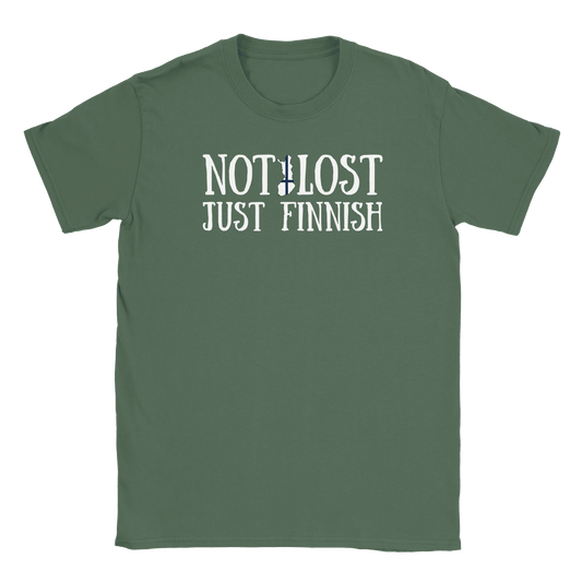 Not Lost Just Finnish - T-shirt - Rather Be In Finland