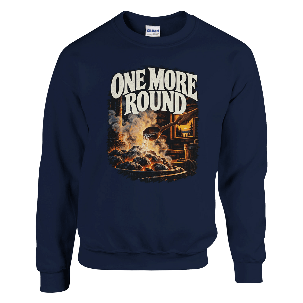 One More Round - Sauna - Sweatshirt - Rather Be In Finland