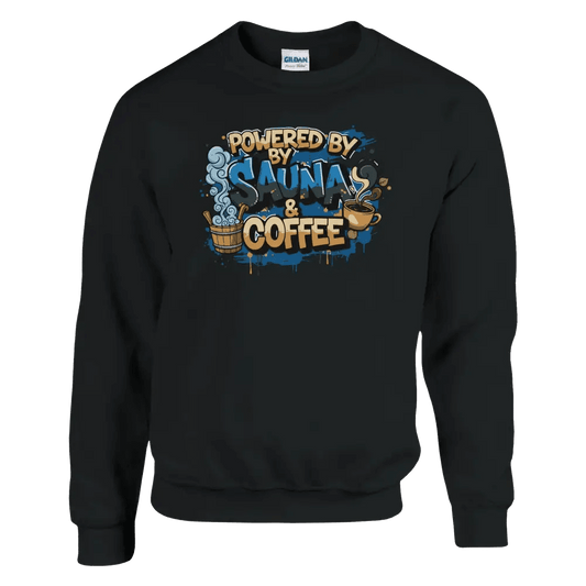 Powered By Sauna & Coffee - Sweatshirt - Rather Be In Finland