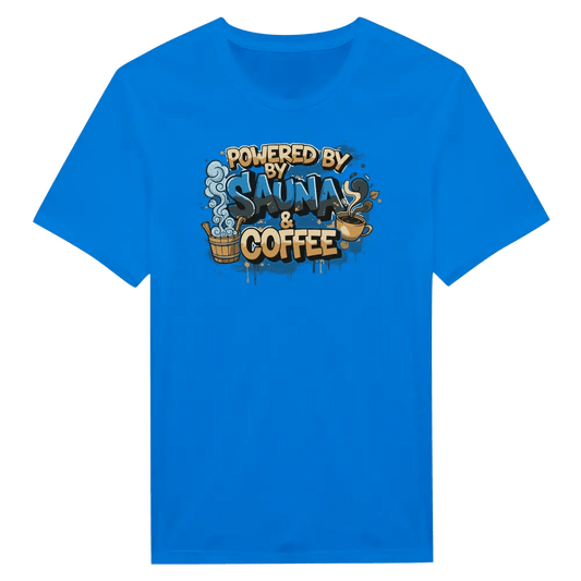 Powered By Sauna & Coffee - T-shirt - Rather Be In Finland