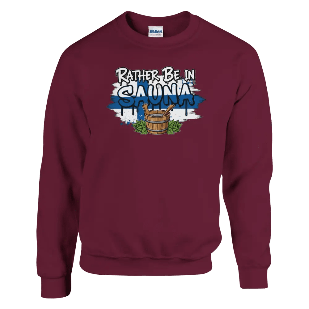Rather Be In Sauna - Sweatshirt - Rather Be In Finland