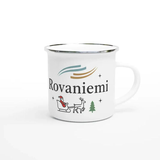 Rovaniemi - Authentic Finnish Enamel Mug - Rather Be In Finland