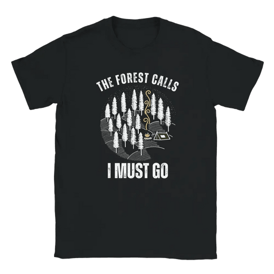 The Forest Calls - Camping Edition - T-shirt - Rather Be In Finland