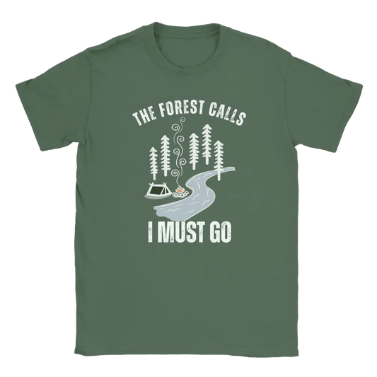 The Forest Calls – River Edition - T-shirt - Rather Be In Finland
