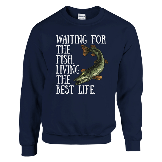 Waiting for the Fish - Sweatshirt - Rather Be In Finland