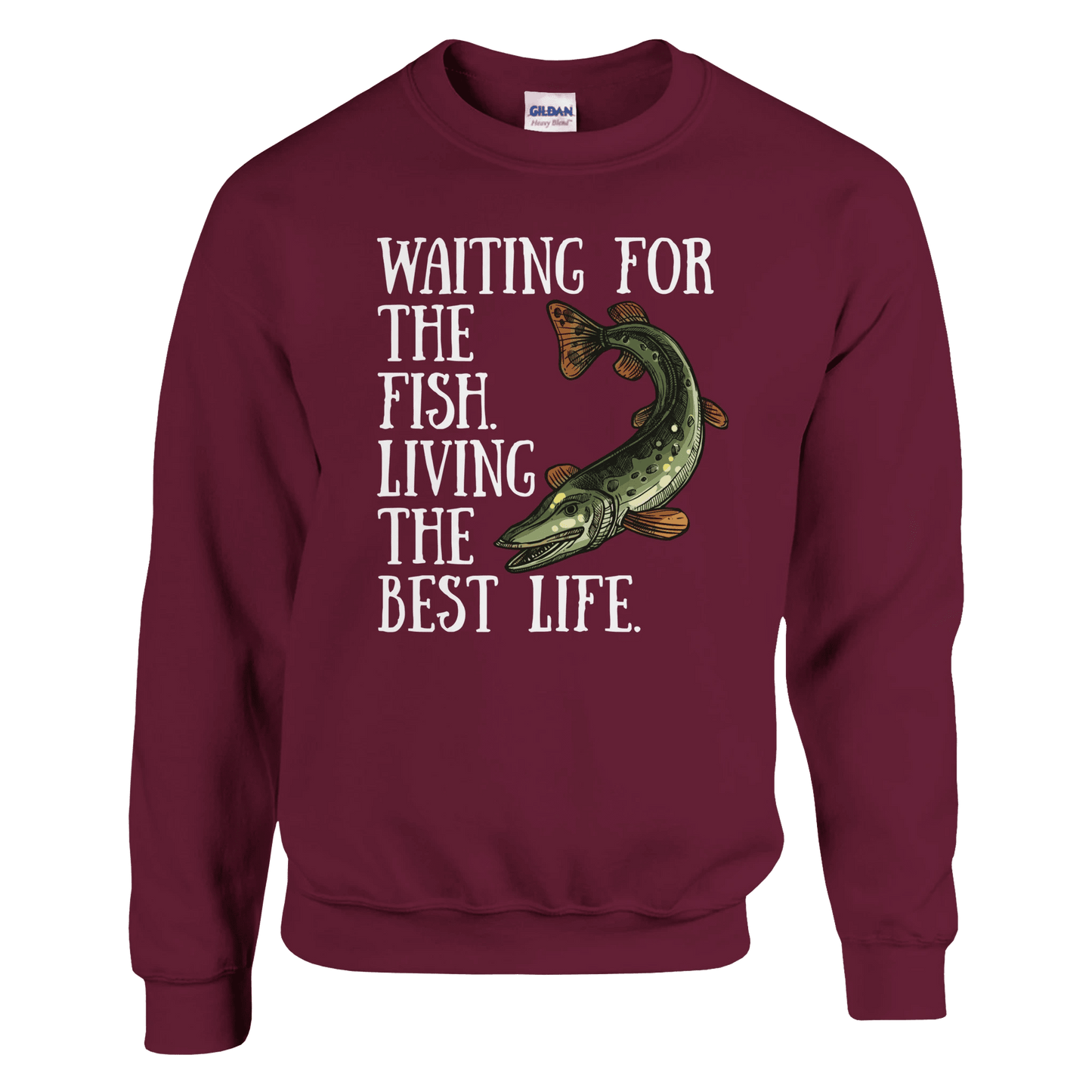 Waiting for the Fish - Sweatshirt - Rather Be In Finland