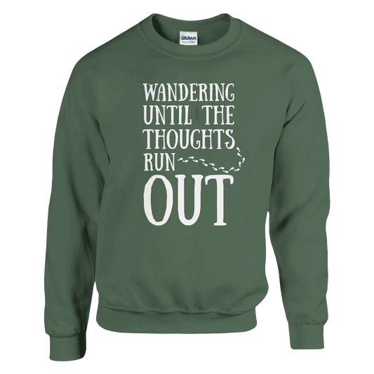 Wandering Until the Thoughts Run Out - Sweatshirt - Rather Be In Finland