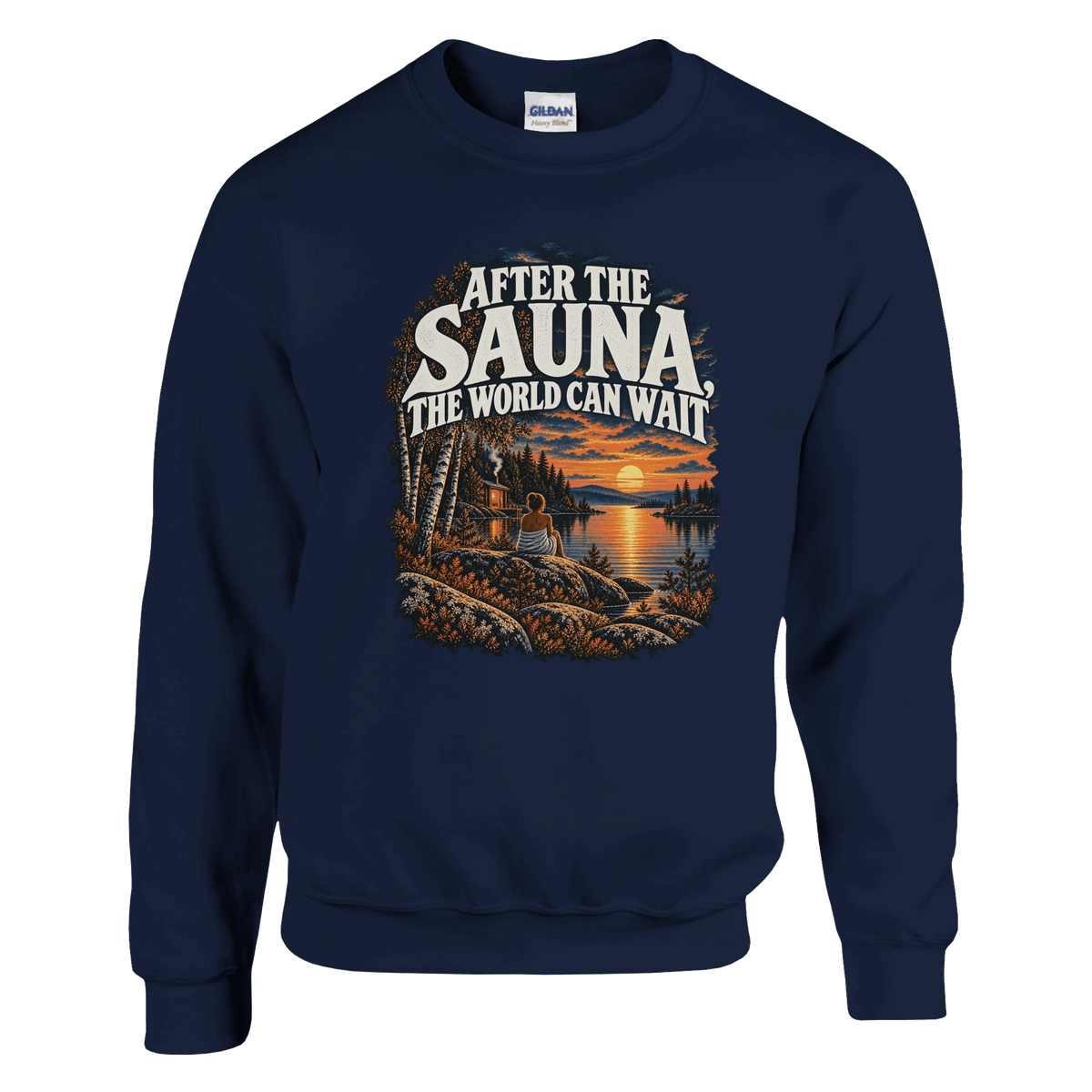 World Can Wait - Sauna - Sweatshirt - Rather Be In Finland