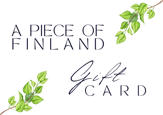 A Piece of Finland – Gift Card - Rather Be In Finland