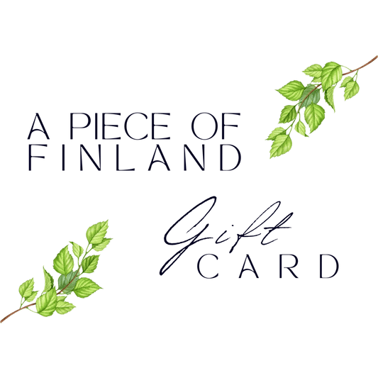 A Piece of Finland – Gift Card - Rather Be In Finland