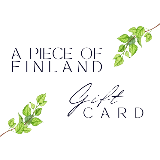 A Piece of Finland – Gift Card - Rather Be In Finland