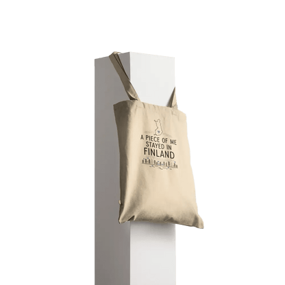 A Piece of Me Stayed in Finland - Premium Tote Bag - Rather Be In Finland