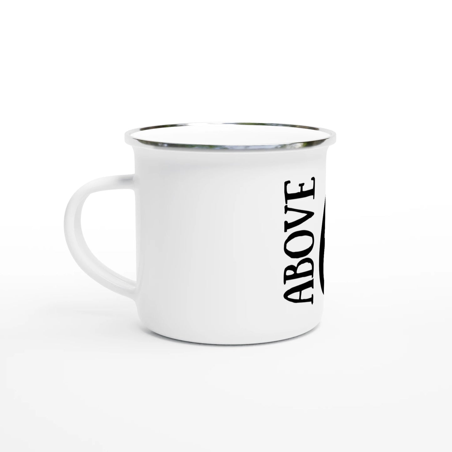 Above 65°N - Enamel Mug - Rather Be In Finland