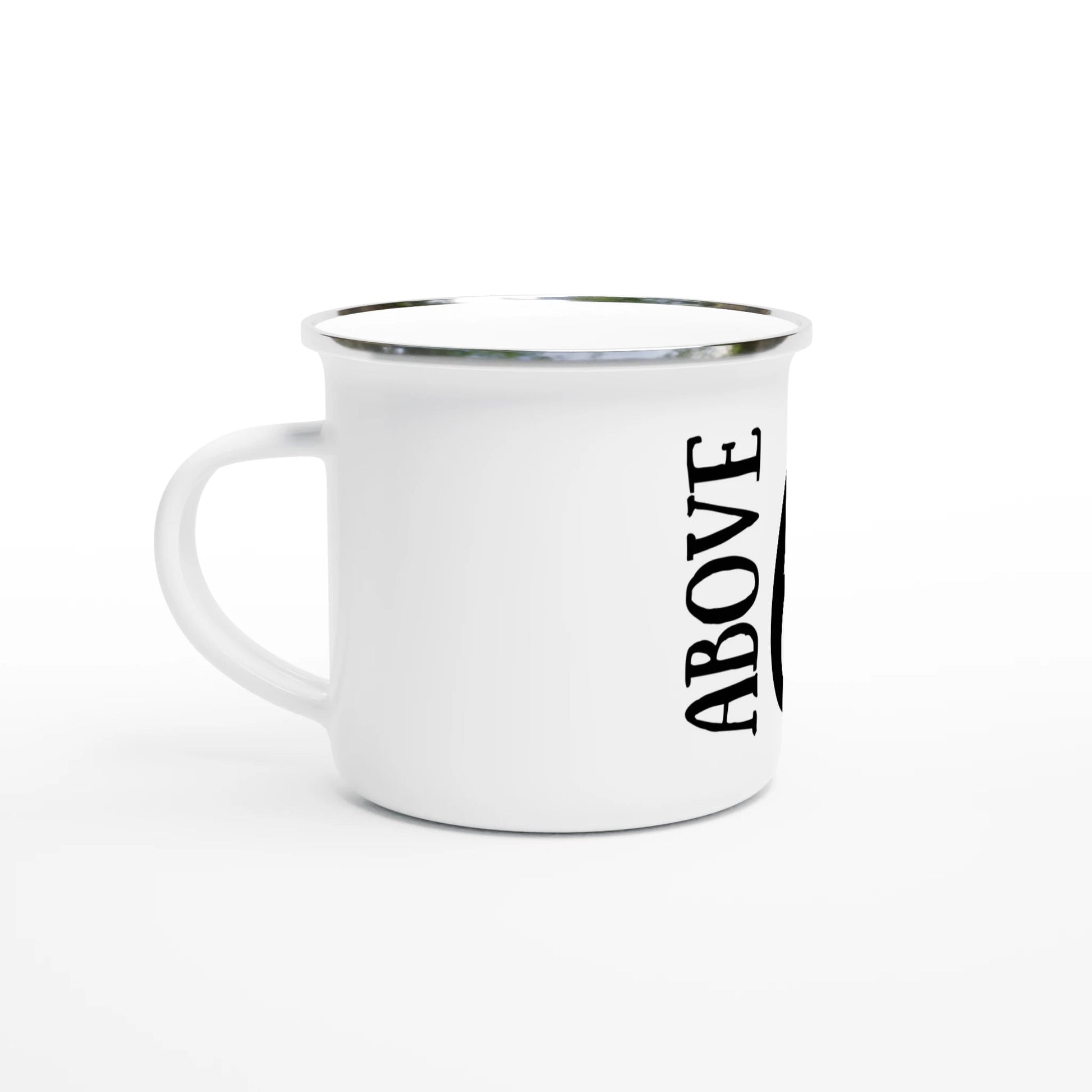 Above 65°N - Enamel Mug - Rather Be In Finland