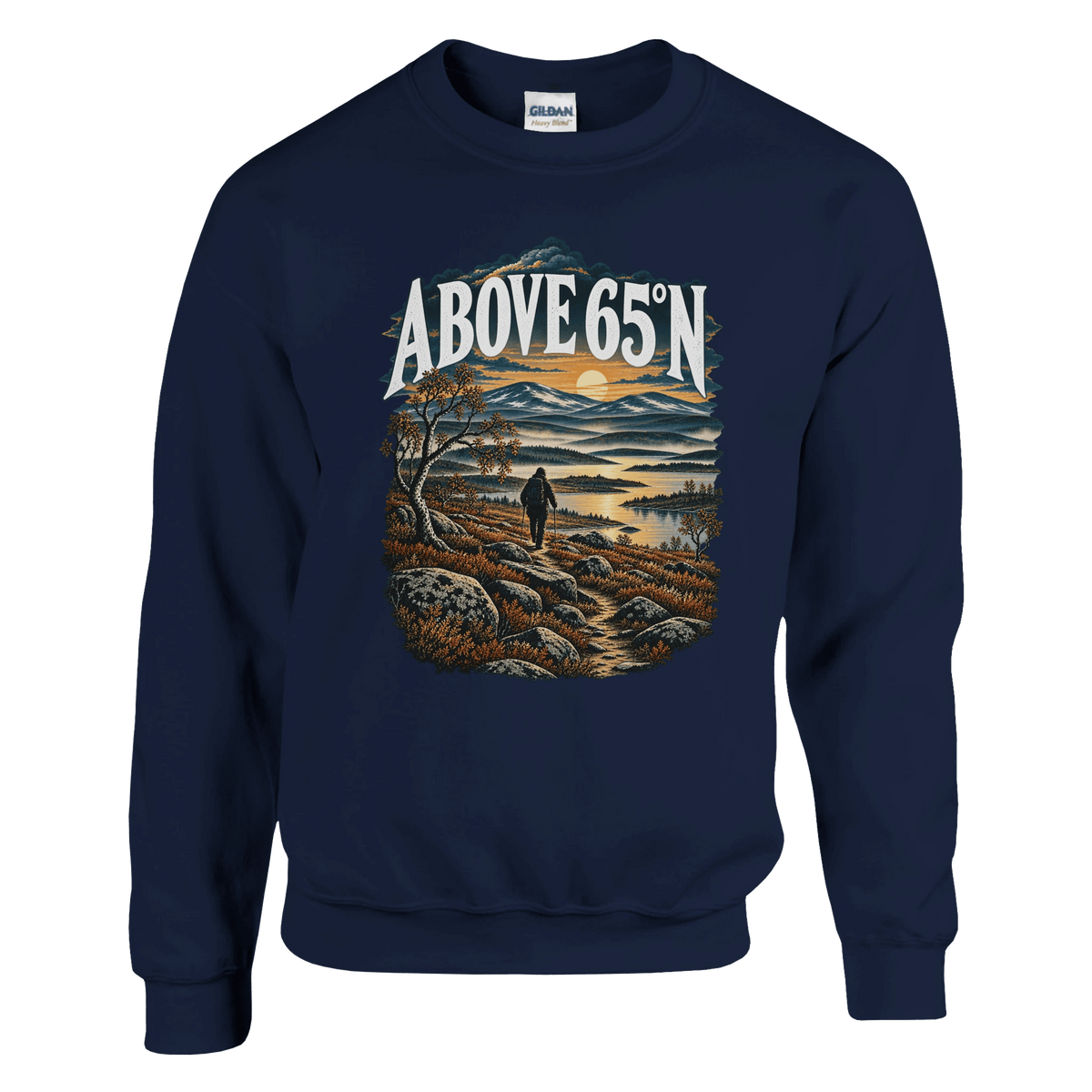 Above 65°N Finnish Hiking - Sweatshirt - Rather Be In Finland