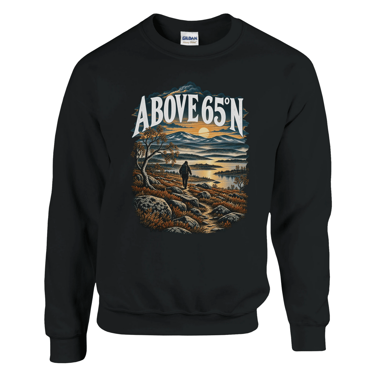 Above 65°N Finnish Hiking - Sweatshirt - Rather Be In Finland