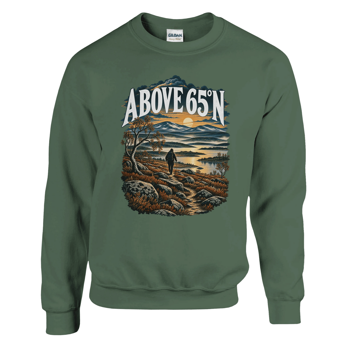 Above 65°N Finnish Hiking - Sweatshirt - Rather Be In Finland