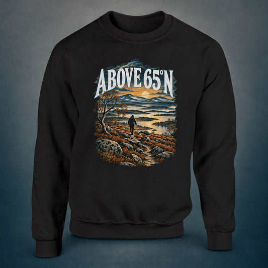 Above 65°N Finnish Hiking - Sweatshirt - Rather Be In Finland