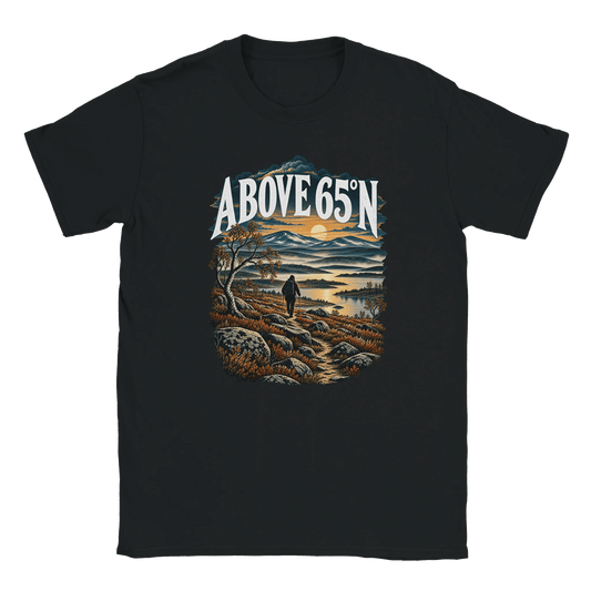 Above 65°N Finnish Hiking - T-shirt - Rather Be In Finland